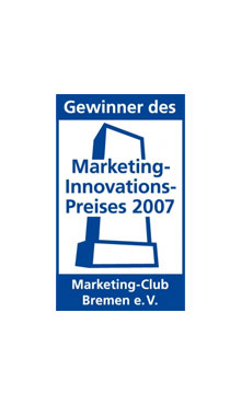 Label des Marketinginnovationspreises 2007