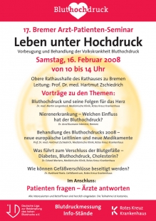 Poster: Leben unter Hochdruck