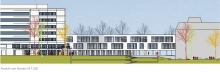 Bauvorhaben RKK: Ansicht Nord