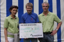 Tag der Bewegung: Spendenübergabe
