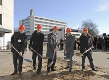 Spatenstich: Startschuss für die Neubau- und Sanierungsarbeiten am RKK