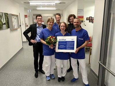Rotes Kreuz Krankenhaus Bremen Vor Der Intensivstation
