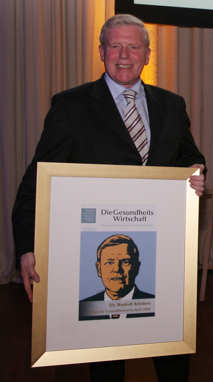 Dr. Rudolf Köster / „Kopf der Gesundheitswirtschaft 2008“