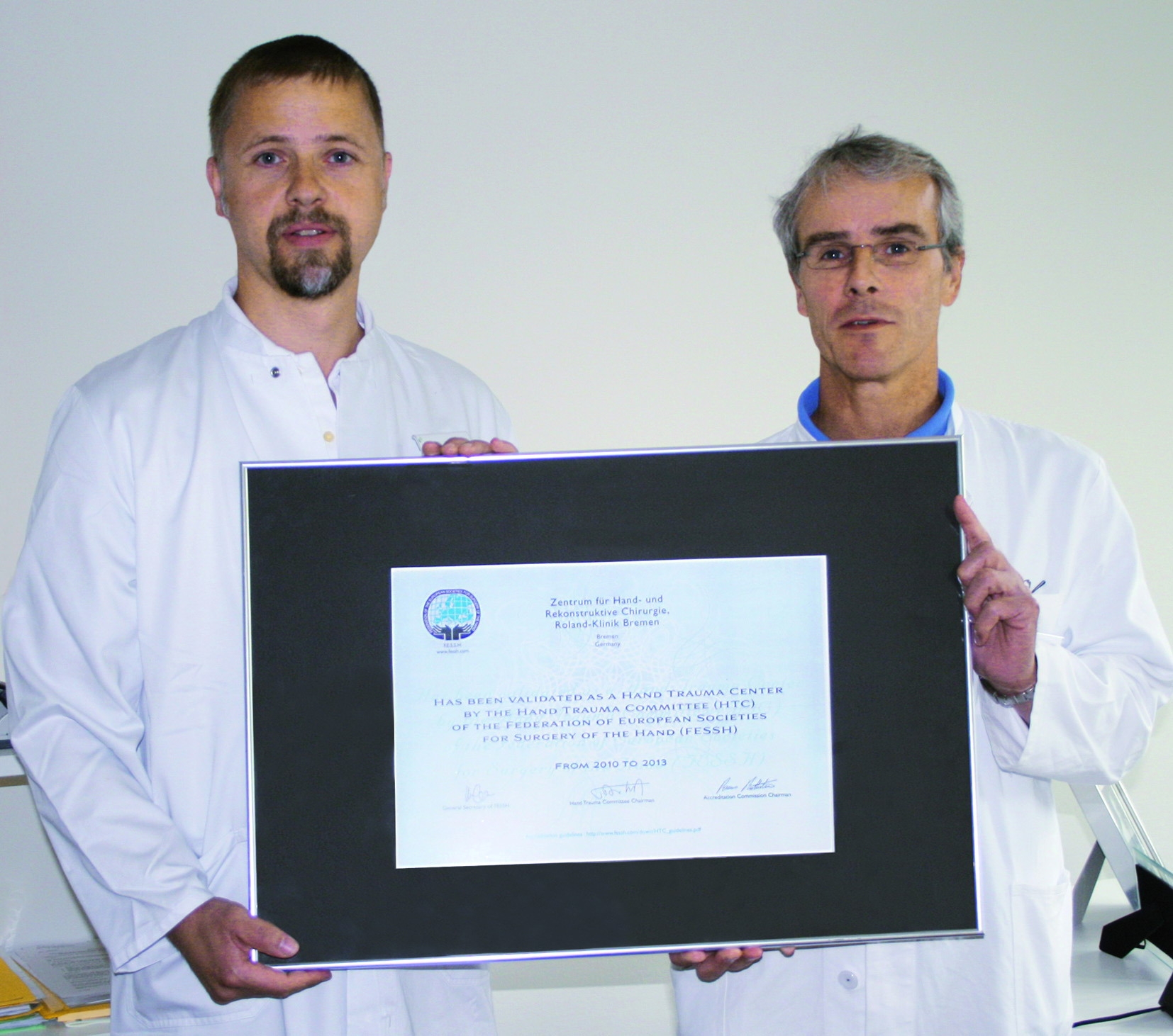 Hand Trauma Center: Dr. Spicher  & Dr. Bauer