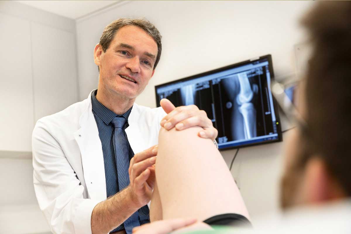Implantat fürs Knie